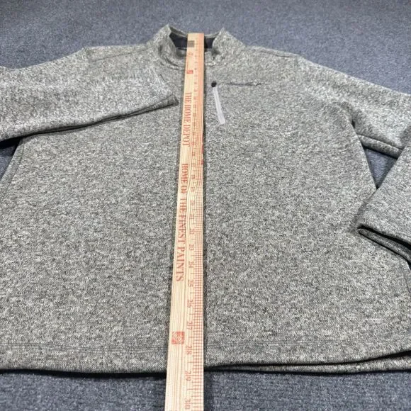 Eddie Bauer Radiator Fleece Quarter Zip Pullover Sweater Men’s Large - Picture 6 of 6